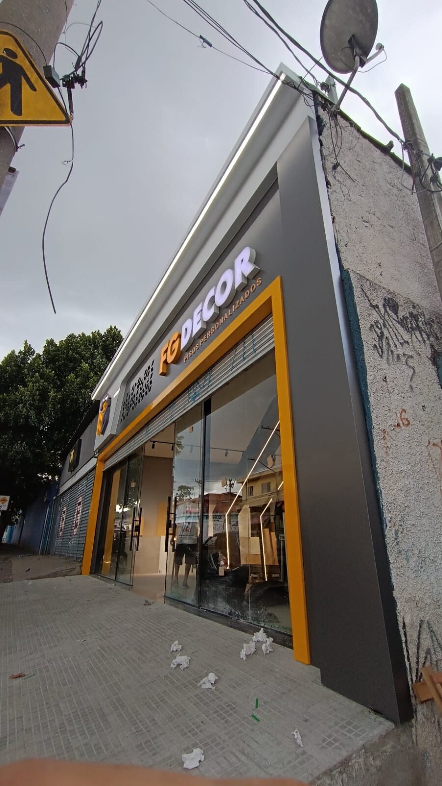 Exemplo de Fachadas realizado pela Magno